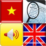 Logo of English Vietnamese Dictionary android Application 